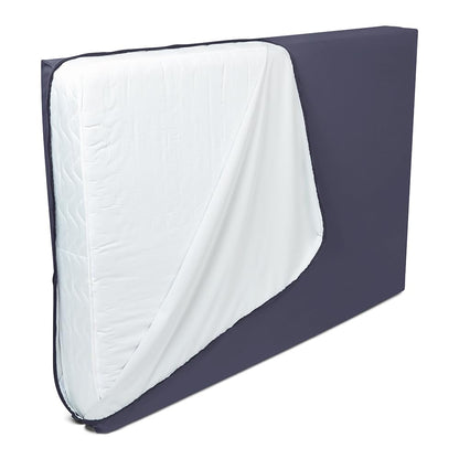 Direct Manufacturing Memory Foam Mattress Cover- Double 4ft6”x6ft 3” (8”), Protection against Liquids, Dust Mites and Wear, NHS Specific, Made in UK