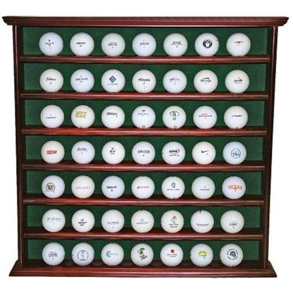 Longridge Balls Display Wood Cabinet 49 Ball