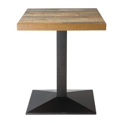 Bolero Pre-Drilled Square Chipboard Table Top, Indoor, 700 mm