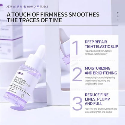 DEleventh Korean Brand Pro-Xilane Face Serum 37ml / Anti-Aging & Anti-Wrinkle, with Bifida Ferment Lysate, Acetyl Hexapeptide-8, and Hyaluronic Acid for a Youthful, Hydrated, and Radiant Complexion
