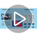 PROTOUCH FOR VOLKSWAGEN LA7W REFLEX SILVER - PAINT, PRIMER AND LACQUER TOUCH UP BOTTLE KIT