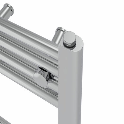 Warmehaus Straight Bathroom Heated Towel Rail Warmer 1600x300mm Chrome
