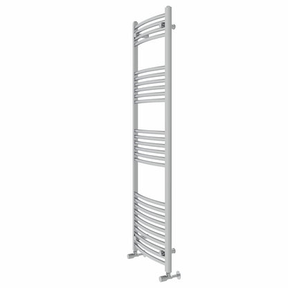 Warmehaus Curved Heated Towel Rail Chrome Radiator 1600x500mm