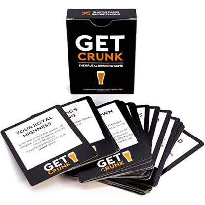 Get Crunk - The Brutal Card Drinking Game for Students, Pre Drinks, Stag & Hen Parties. You will be abused!