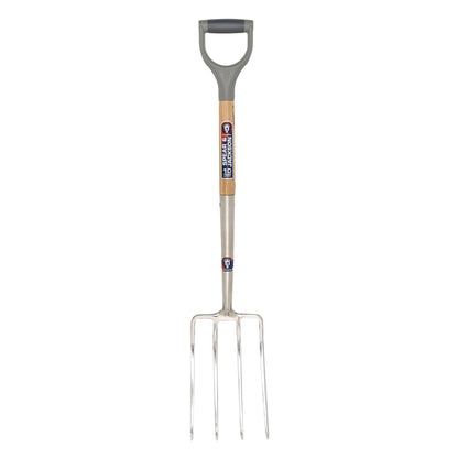 Spear & Jackson 1560SF Neverbend Stainless Digging Fork, Blue