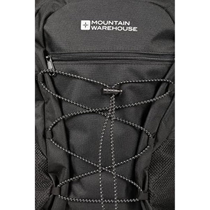 Mountain Warehouse Traveller 60 + 20L Rucksack - Durable Backpack with Rain Cover, Detachable Daypack, Adjustable Back Support - Great for Camping, Hiking, Travelling
