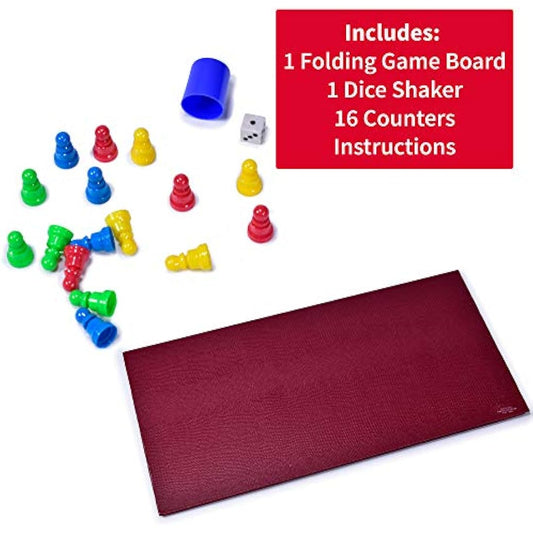KandyToys M.Y Ludo Game - Traditional Ludo Board Game for Kids & Adults