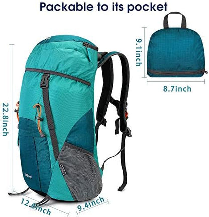 G4Free 40L Rucksack Foldable Hiking Backpack Ultra Lightweight Camping Daypack