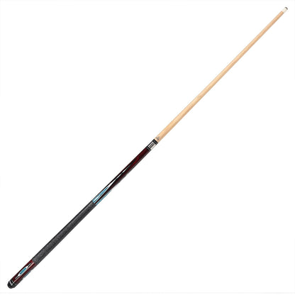 CUESOUL 58 Inch 19 Oz 1/2 Jointed Maple Billiard Pool Cue (CSTB004)
