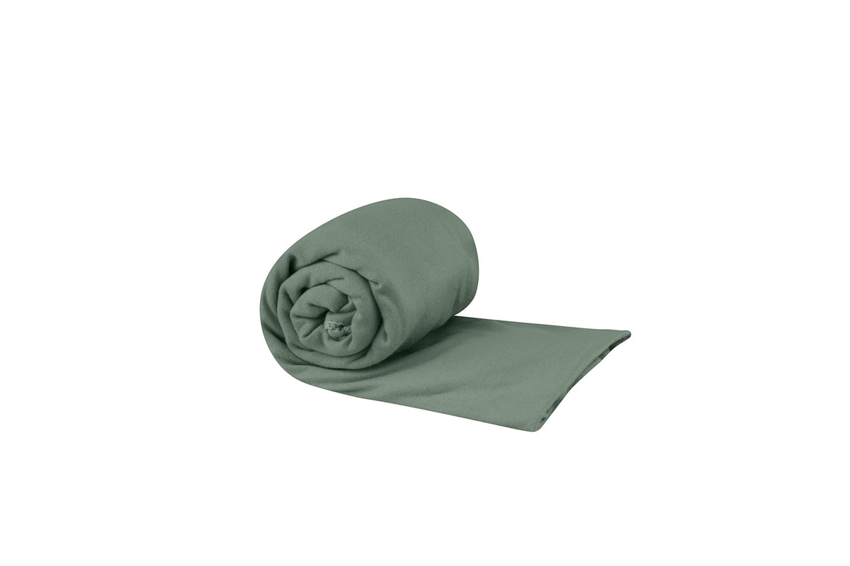 Sea to Summit - Pocket Microfibre Towel S - Hand Towel - Tiny Pack Size - Ultra Absorbent & Quick Dry - Whisper Light - Hang Loop & Case