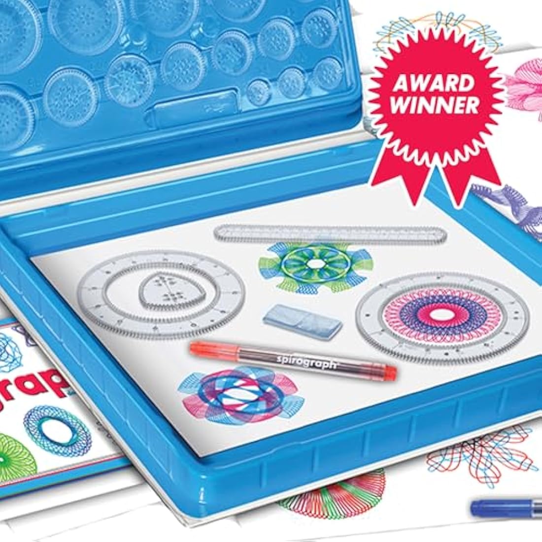 Spirograph KAHOOTZ Deluxe Set-, Other, Multicoloured