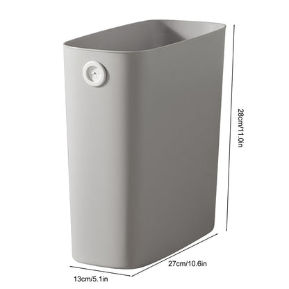 Jenngaoo Slim Trash Can Bin 10L - Compact Waste Bin