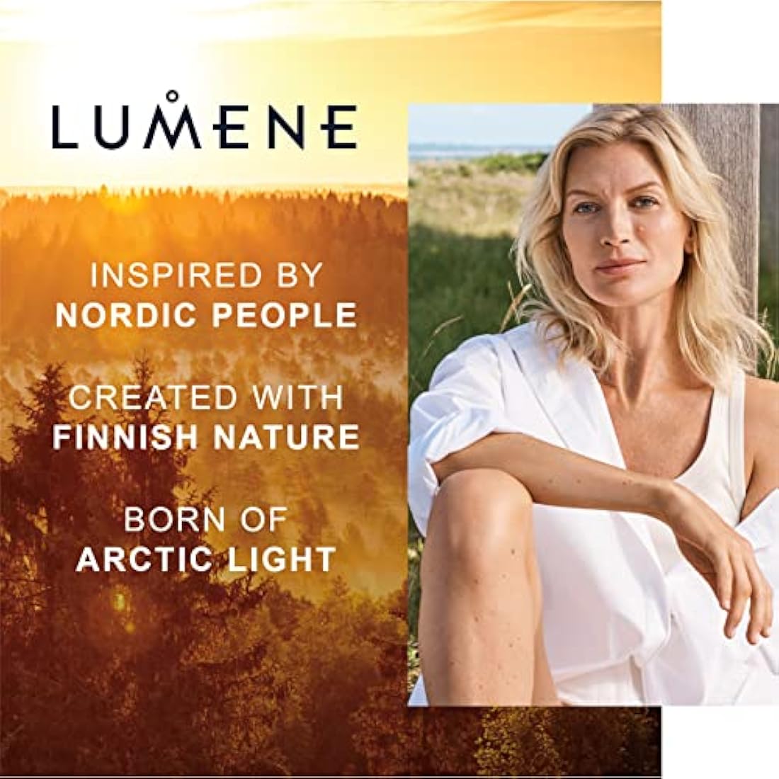 Lumene Nordic C Valo Brightening Day Fluid Mineral 50 ml, Lightweight Moisturizer SPF 30, Infused with Antioxidant Rich Wild Arctic Cloudberry and Vitamin C