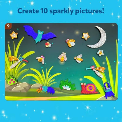 Skillmatics Foil Fun - Bugs & Butterflies, No Mess Art for Kids, Craft Kits & Supplies, DIY Creative Activity, Travel Toys, Gifts for Boys & Girls Ages 4, 5, 6, 7, 8, 9