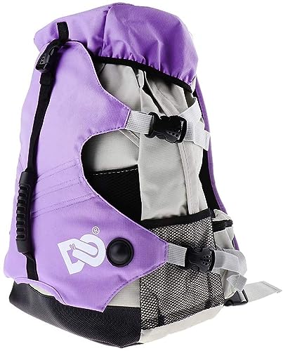 zalati Inline Skates Backpack Roller Skate Shoes Carrying Bag for Storage Easy to Carry Outdoor Sports - Purple, M