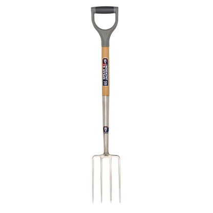 Spear & Jackson 1561BF Neverbend Stainless Border Fork, Blue