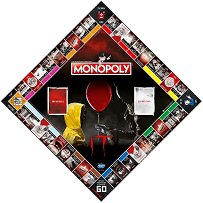 Stephen King's IT Monopoly Board Game, 2-6 Players, Ages 17 and up