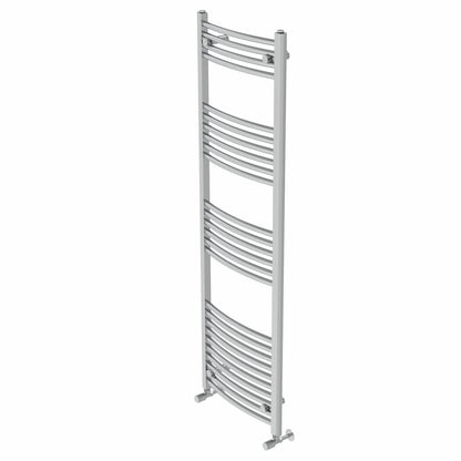 Warmehaus Curved Heated Towel Rail Chrome Radiator 1600x500mm