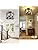 AOLALA Black Chandeliers Kitchen Ceiling Light,4 Lights Industrial Lighting Ceiling, Industrial Wood Semi Flush Ceiling Lights, Farmhouse Hallway Ceiling Lamp Fixture E14 [Energy Class A]
