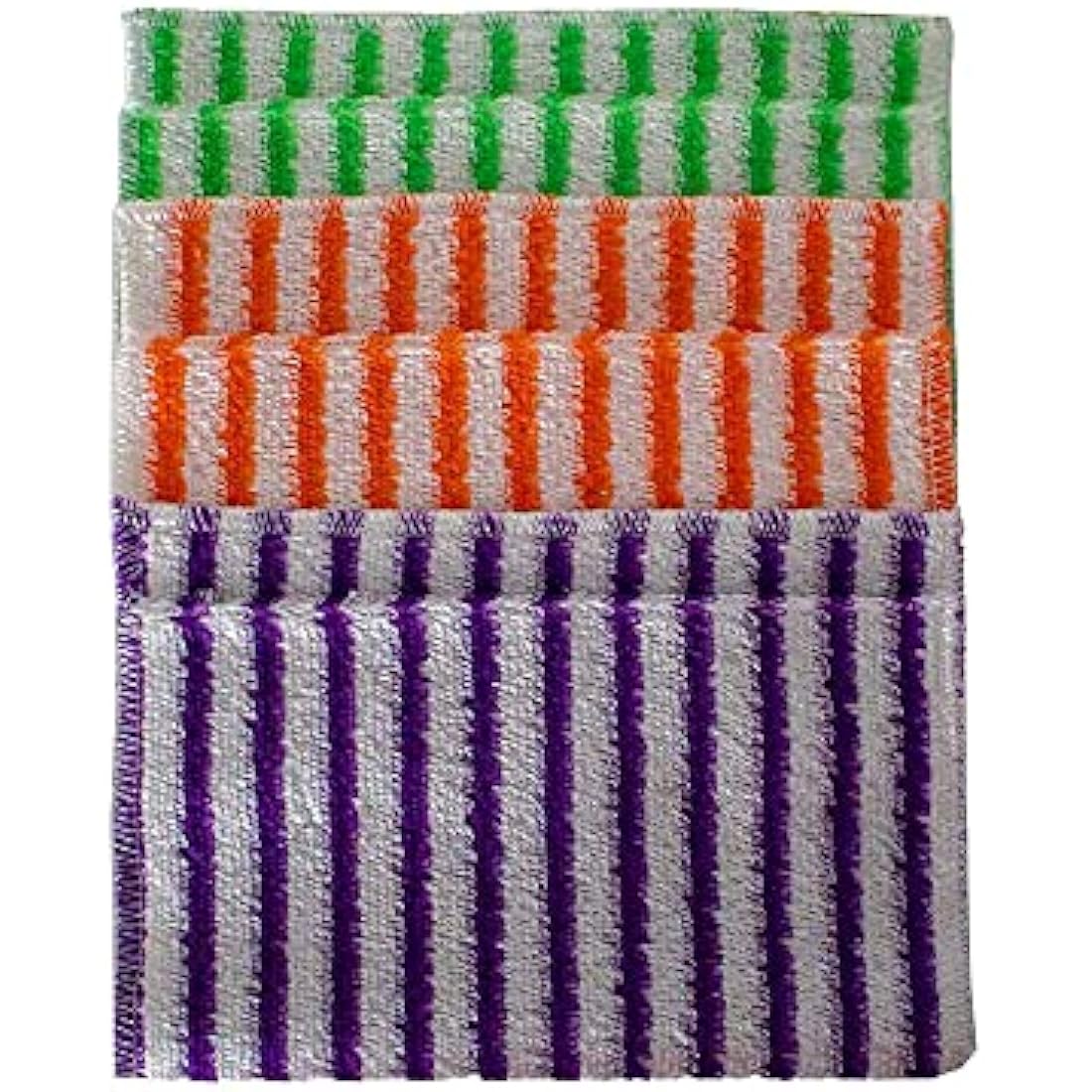 Bamboo Towel Set – For Streak-Free Glass and Window Cleaning – With one Drying Cloth, Small and Large Cleaning Pads, and 3 Bamboo Towels