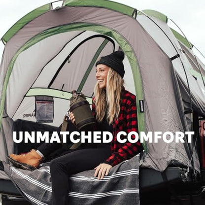 Napier Backroadz Truck Bed Tent - Waterproof, Comfortable 2 Person Camping Tent for Full Size Regular and Long Beds - Compact, Durable, and Sturdy