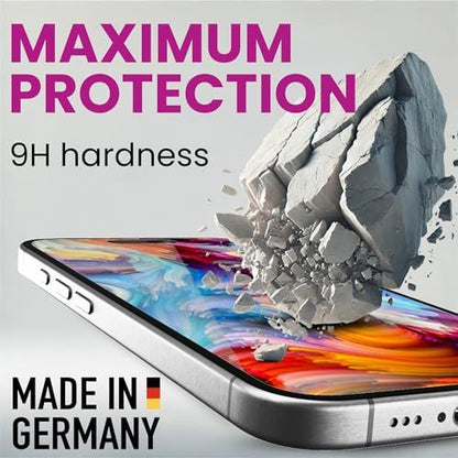 atFoliX Plastic Glass Protective Film compatible with Asus TUF Gaming VG289Q1A, 9H Hybrid-Glass FX Screen Protector
