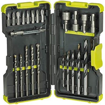 RYOBI RAK30MIX Mixed Drilling and Driving Bit Set, 30 Piece