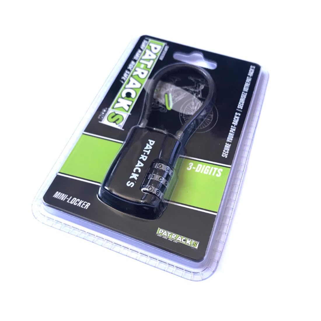 Pat Racks Mini Locker Padlock One Size