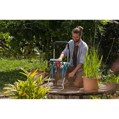 Gardena Liano Life Textile Hose 1/2 inch, 20m: Highly flexible textile garden hose, with PVC inner tube, no kinking, lightweight, weather-resistant (18450-20)