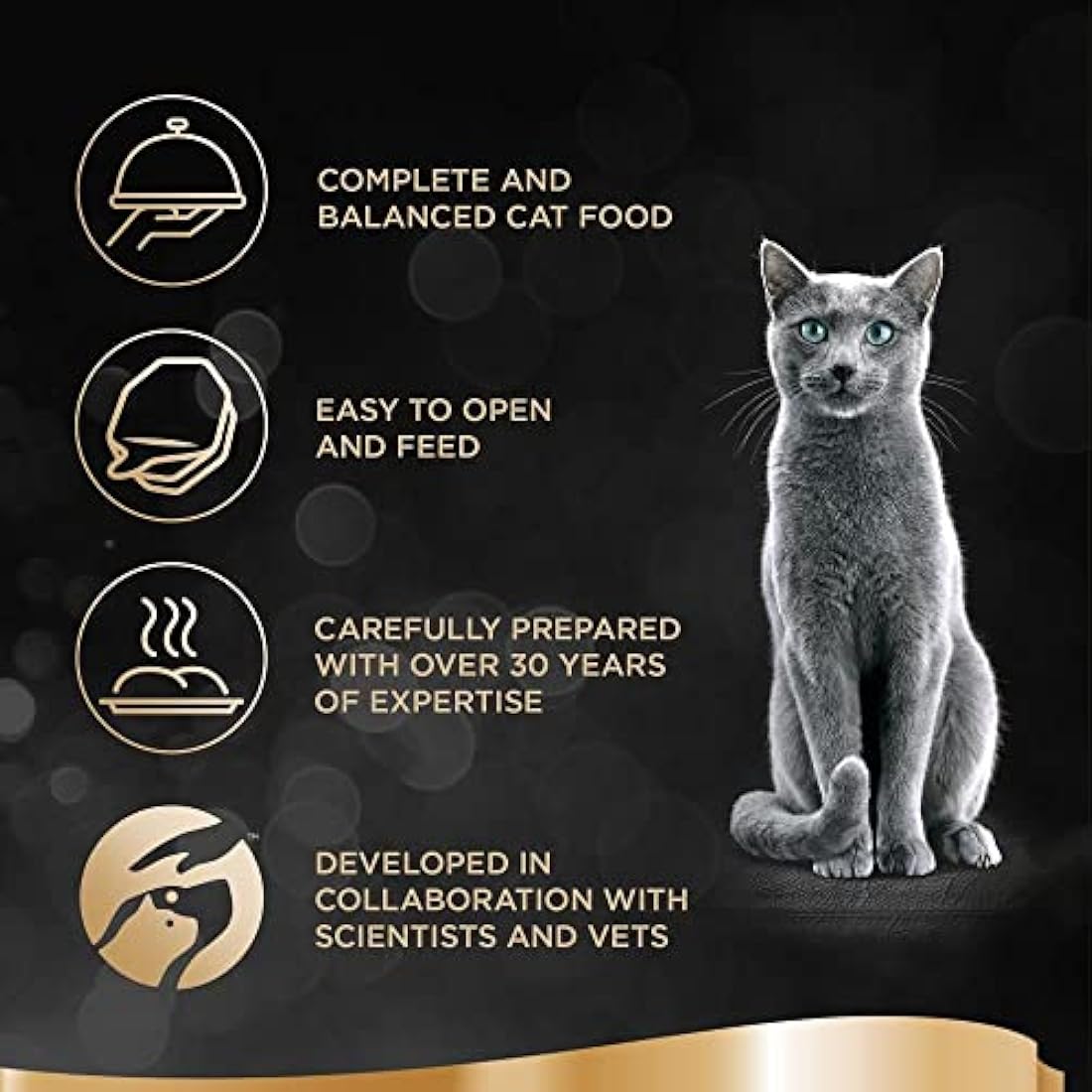 Sheba Fine Flakes in Jelly with Salmon – Wet cat food trays for adult cats – 22 x 85 g Pack