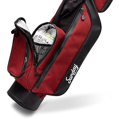 Sunday Golf Loma Bag - Lightweight Bag with Strap and Stand – Easy to Carry Pitch n Putt Golf Bag – Par 3 and Executive Courses, 31 Inches Tall