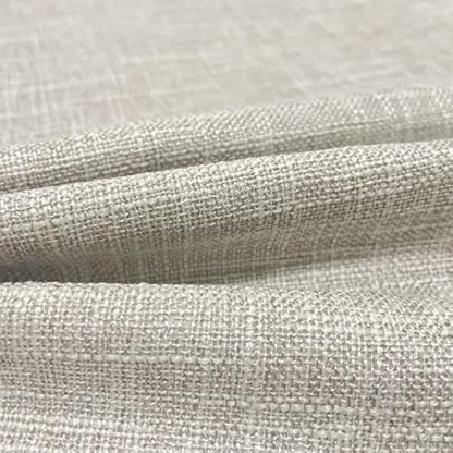 GONOVE Cushion Covers 60×60cm Solid Soft Cotton Linen Throw Pillow Cover Set of 4 Decorative Plain Pillowcase Square Cushion Cover for Home Sofa Bed Chair Décor, Beige