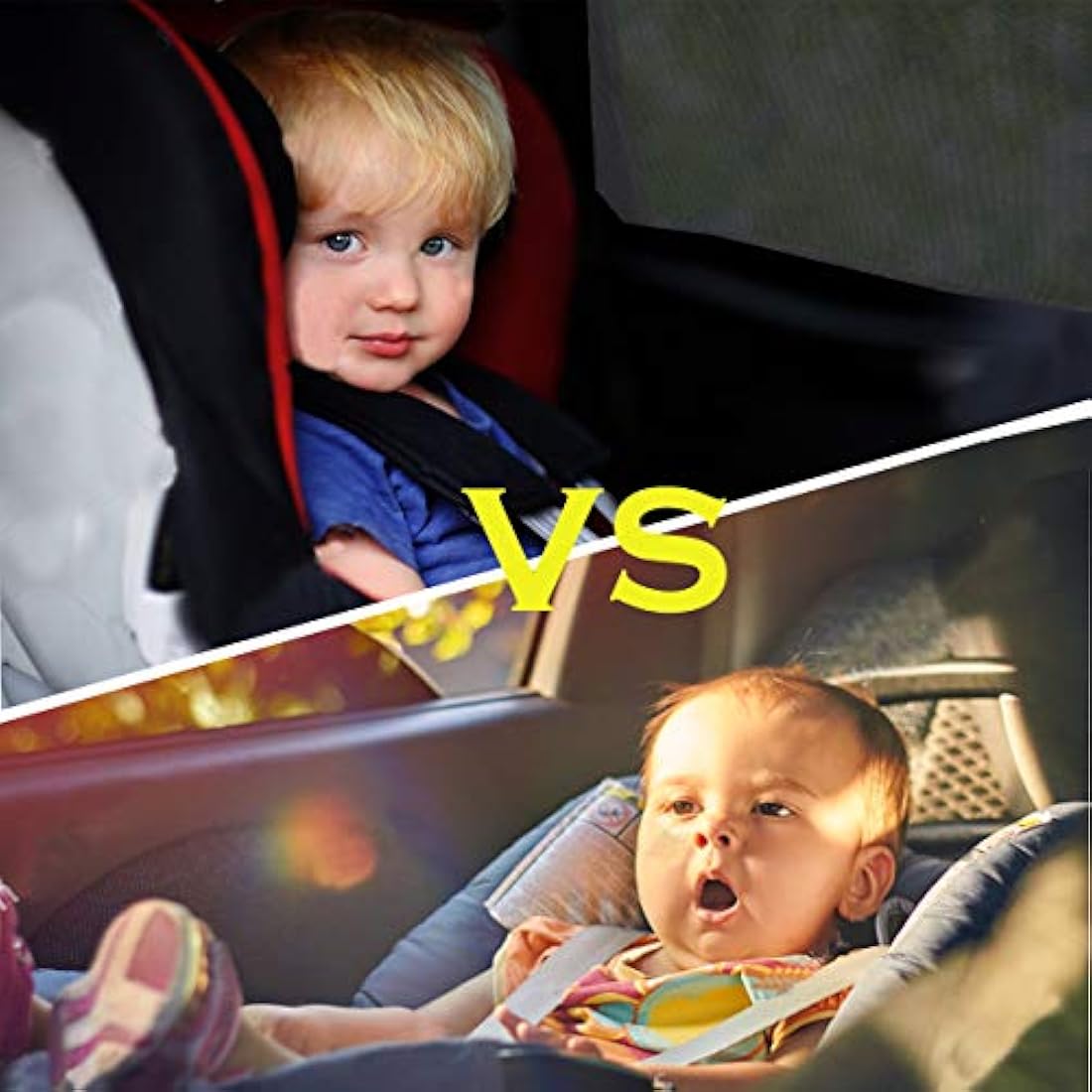 Goosky Window Shades for Baby, Sun Shades for Kids, UV Protection for Adults, Pets - Car Blinds Fits Most Vehicles (2 Pack)