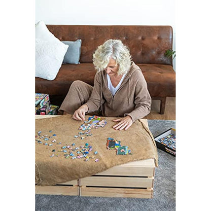Wasgij Original 35, Car Boot Capers - 1000 Piece Jigsaw Puzzles for Adults - Fun, Challenging & Brainteasing Adults Jigsaw Puzzle - Uncover the Puzzle - 100% Recycled Cardboard - 1000pcs - Jumbo