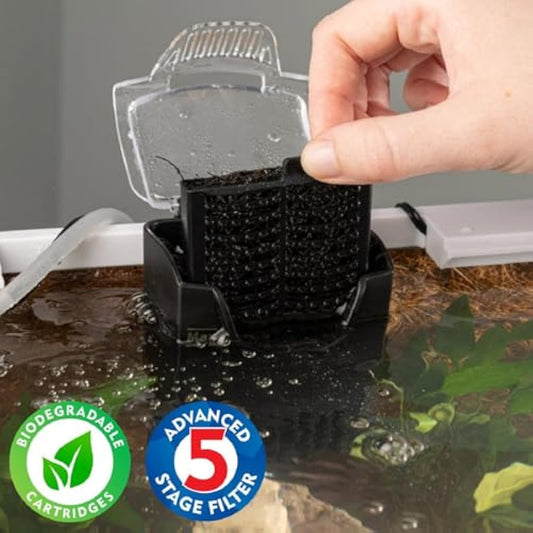 Interpet 3 Month Service Pack for the Interpet Internal Cartridge Filter CF 2 (3 x Front Coir Tech Cartridge, 3 x Back Coir Tech Cartridge)