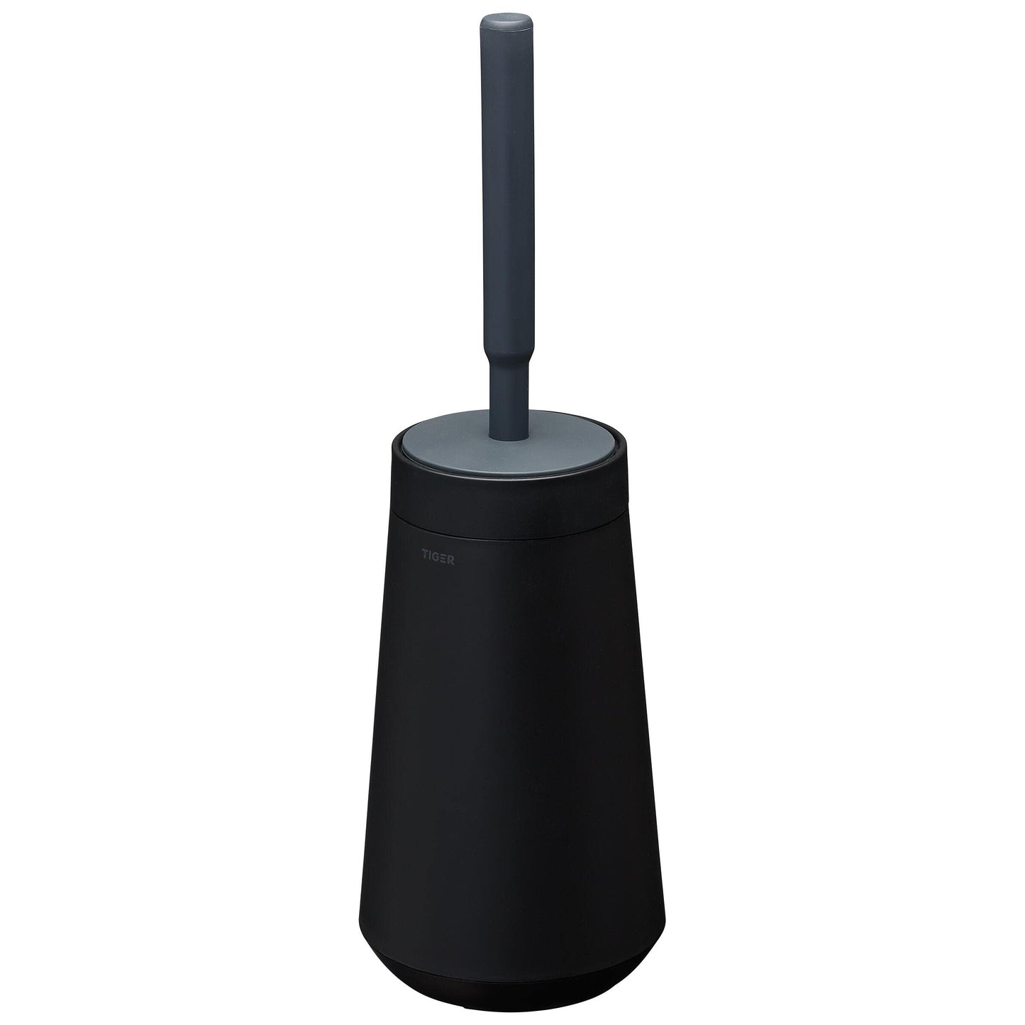 Tiger Toilet Brush, Polypropylene, Black/Charcoal, 129x412x129 mm