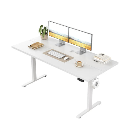 Klicelor Electric Standing Desk, 2 Memory Buttons for stand & sit, 100x60
