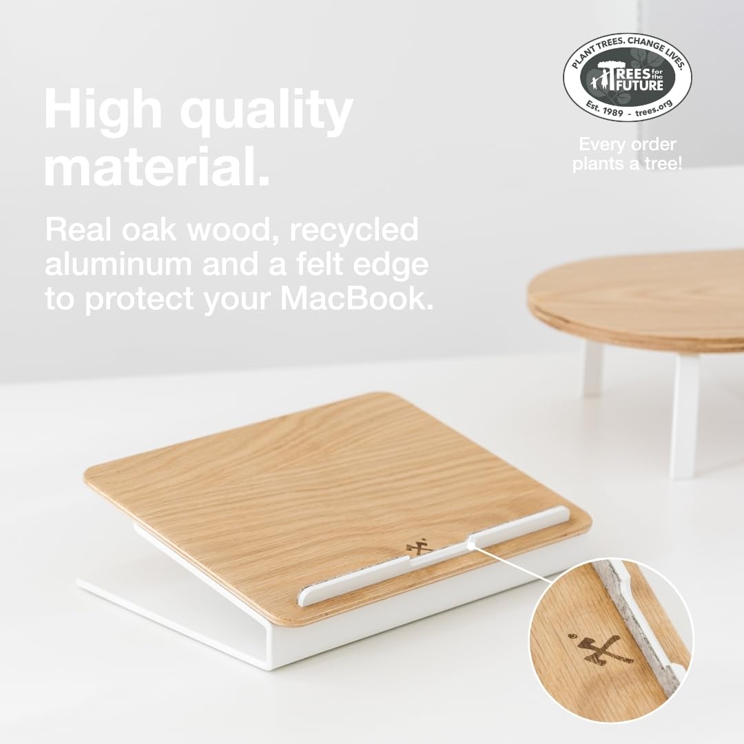 Woodcessories ECO600 laptop stand Wooden