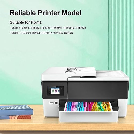 Salols 560 561 XL Ink Cartridges Replacement for Canon 560 561 Ink Cartridges PG-560XL CL-561XL 560XL 561XL for Pixma TS5350 TS7451 TS7450 TS5351 TS5350a TS5351 TS5352 (1 Black 1 Colour,2-Pack)