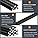 2020 Aluminum Extrusion 1000mm Black (10Pcs/Pack) V-Slot Aluminum Profile European Standard Anodized Linear Rail for 3D Printer,CNC and Laser Engraving Machine
