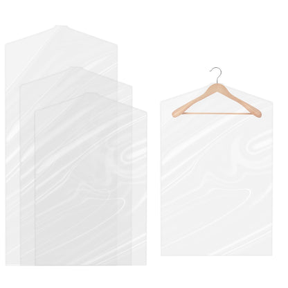 Pack of 30 Clothes Covers Protector Bags,Clothes Covers