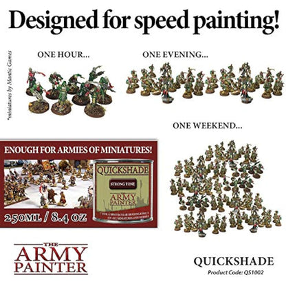 The Army Painter Q1002 250ml Quickshade Strong Tone Tin