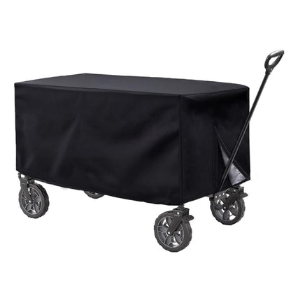 VOANZO Foldable Wagon Camping Trailer Cover, 420D Thickened Oxford Cloth Cover For Camping Trolley,Outdoor Waterproof (97x56x51cm 420D)