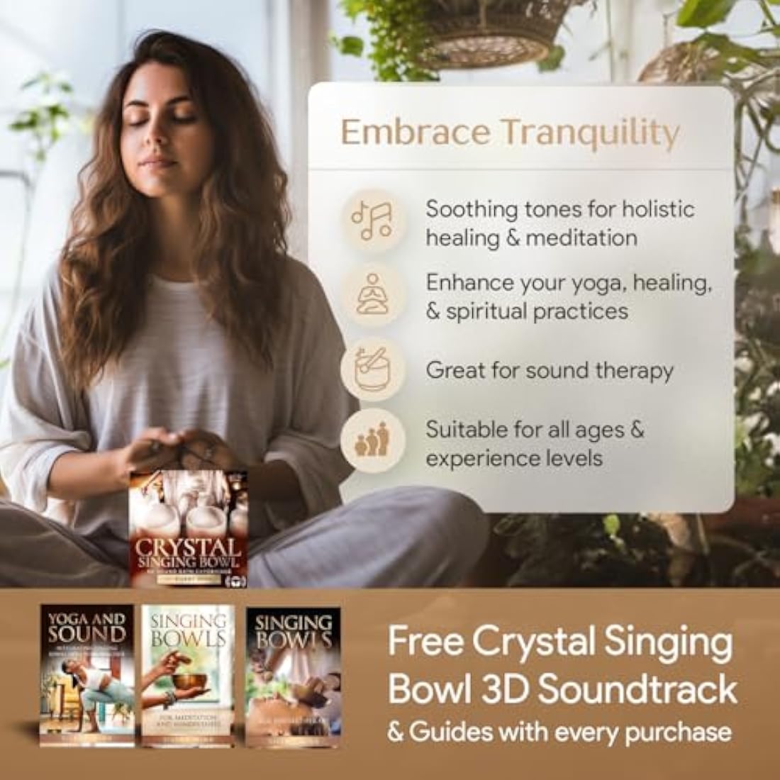 Handmade Tibetan Etched Singing Bowl Set – Sound Bowl & Meditation Bowl with Cushion, Mallet & Guide – Mindfulness Gift Ideas – Relaxation Instruments – Portable Meditation Kit