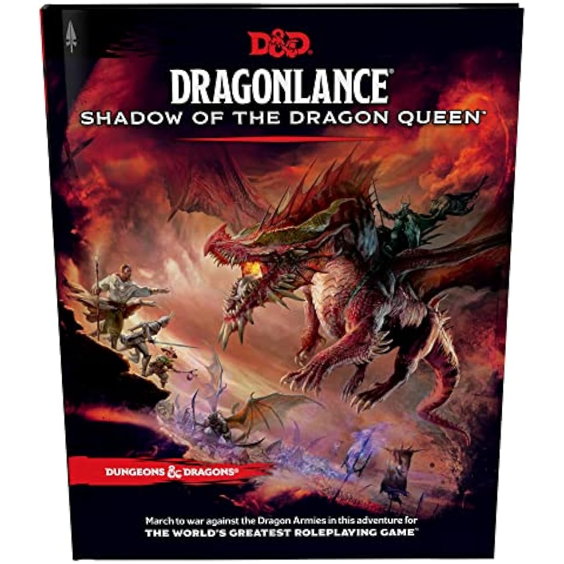 Dungeons and Dragons Dragonlance: Shadow of the Dragon Queen Deluxe Edition (Dand D Adventure, DM Screen Plus Warriors of Krynn Board Game) (D09880000) for Ages 12+, Mult