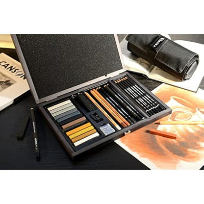 LYRA Rembrandt Art Specials, Fine Art Sketching Set, 32 Pieces, Assorted Pencils, For Professionals & Students