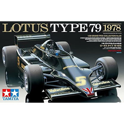 TAMIYA 300020060 Lotus Type 79 1978 Car Model Kit 1:20, Medium