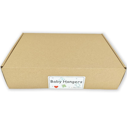 Baby Hangers MOBU 40 Pack Baby Coat Hangers for Clothes Newborn Toddler