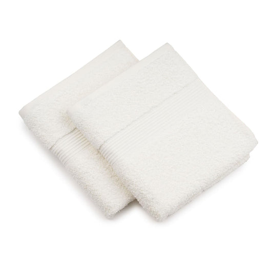 G?zze - Set of 2 New York Hand Towels, Luxuriously Soft and Absorbent, 100% Cotton, 50 x 100 cm - Nature