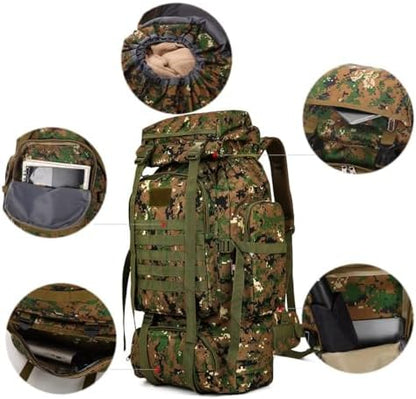 W WINTMING Military Hiking Backpack